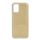 Protectie de telefon din silicon (interior din plastic, spate lucios) GOLD Samsung Galaxy A02s (SM-A025F)