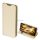 Husa DUX DUCIS SKIN PRO in picioare, efect piele (FLIP, deschidere laterala, suport card bancar, functie suport birou) GOLD Samsung Galaxy A02s (SM-A025F)