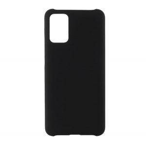 Protector de telefon din plastic (cauciucat) NEGRU Samsung Galaxy A02s (SM-A025F)