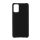 Protector de telefon din plastic (cauciucat) NEGRU Samsung Galaxy A02s (SM-A025F)