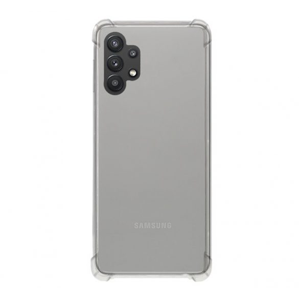 Protectie din silicon pentru telefon (rezistenta medie la impact, colt cu perna de aer) TRANSPARENT Samsung Galaxy A32 5G (SM-A326)