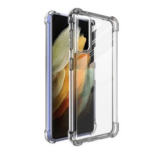 Husă silicon pentru telefon (rezistent la impact mediu, colț hover) pentru Samsung Galaxy S21 (SM-G991) 5G