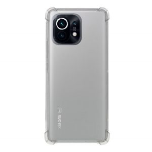 Protectie din silicon pentru telefon (rezistenta medie la impact, colt cu perna de aer) TRANSPARENT Xiaomi Mi 11 5G