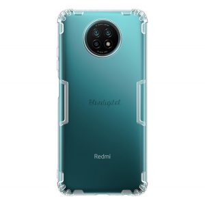 Protector de telefon din silicon NILLKIN NATURE (rezistență medie la impact, colț cu pernă de aer, 0,6 mm, ultra-subțire) TRANSPARENT Xiaomi Redmi Note 9 5G