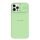 Protector de telefon din silicon NILLKIN CAMSHIELD SILKY (mat, interior din pluș din microfibră, protecție camerei, ecologic) VERDE DESCHIS Apple iPhone 12 Pro Max