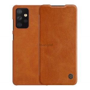 Husă NILLKIN QIN în picioare, efect piele (FLIP, deschidere laterală, suport card bancar) MARO Samsung Galaxy A72 5G (SM-A726F), Samsung Galaxy A72 4G (SM-A725F)