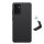 Protectie de telefon din plastic NILLKIN SUPER FROSTED (cauciucat, suprafata aspra + suport de birou) NEGRU Samsung Galaxy A72 4G (SM-A725F), Samsung Galaxy A72 5G (SM-A726F)