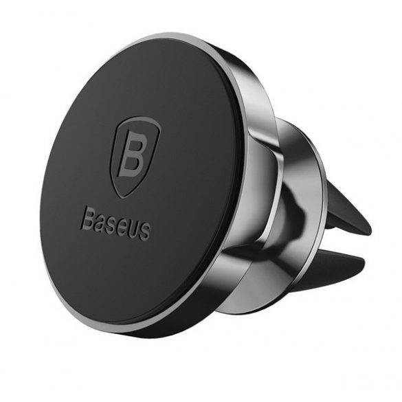 Suport auto BASEUS SMALL EARS (pentru ventilație, magnetic, 360°) NEGRU