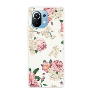 Husă silicon pentru telefon (model peony) BEAUTY Xiaomi Mi 11 5G