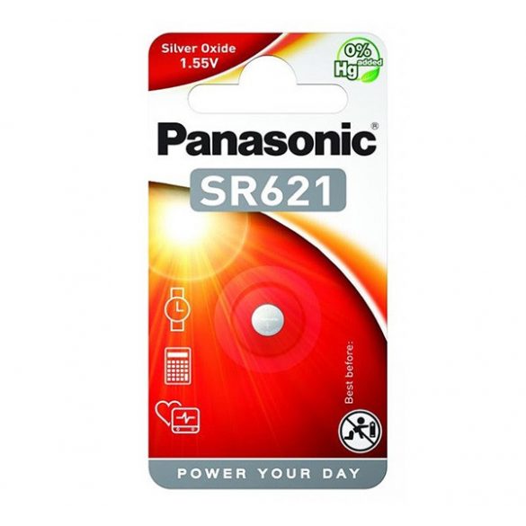 Baterie ceas PANASONIC (SR621, 1.5V, oxid de argint) 1buc/pachet