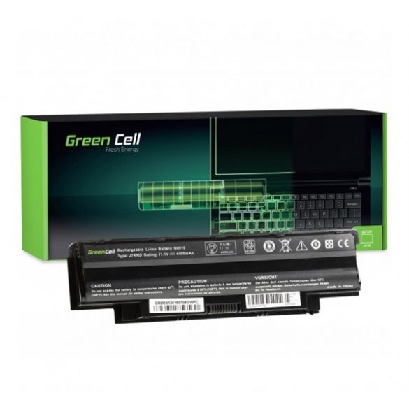 baterie GREEN CELL 11,1 V/4400 mAh, Dell Inspiron N3010 N4010 N5010 13R 14R 15R J1