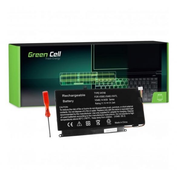 baterie GREEN CELL 11.1V/4500mAh, Dell Vostro 5460 5470 5480 5560