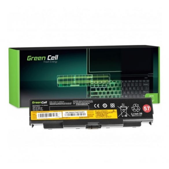 baterie GREEN CELL 11.1V/4400mAh, Lenovo ThinkPad T440P T540P W540 W541 L440 L540