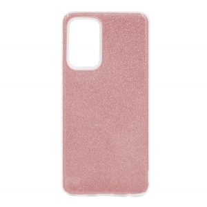 Protecție siliconică pentru telefon (interior plastic, spate lucios) CULOARE ROSE Samsung Galaxy A52 5G (SM-A526F), Samsung Galaxy A52 4G (SM-A525F), Samsung Galaxy A52s 5G (SM-A528)