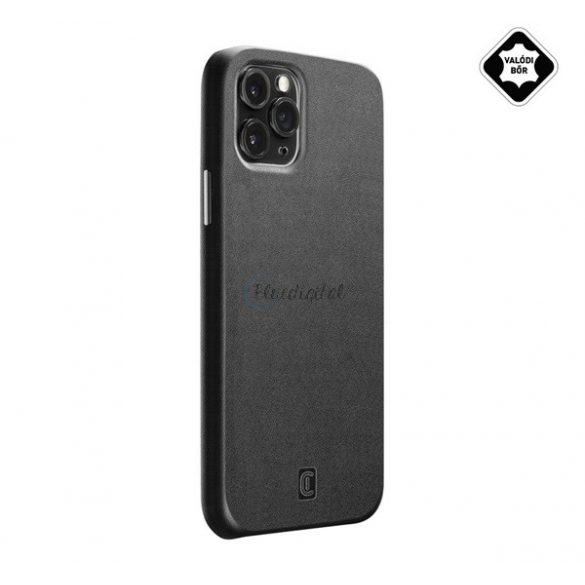 Protectie telefon din plastic CELLULARLINE ELITE (interior din microfibra, spate din piele naturala) NEGRU Apple iPhone 12 Pro Max