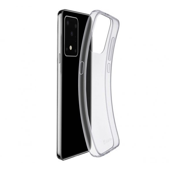 Protector de telefon CELLULARLINE FINE din silicon (ultra-subțire) TRANSPARENT Samsung Galaxy S20 Ultra (SM-G988F), Samsung Galaxy S20 Ultra 5G (SM-G988B)