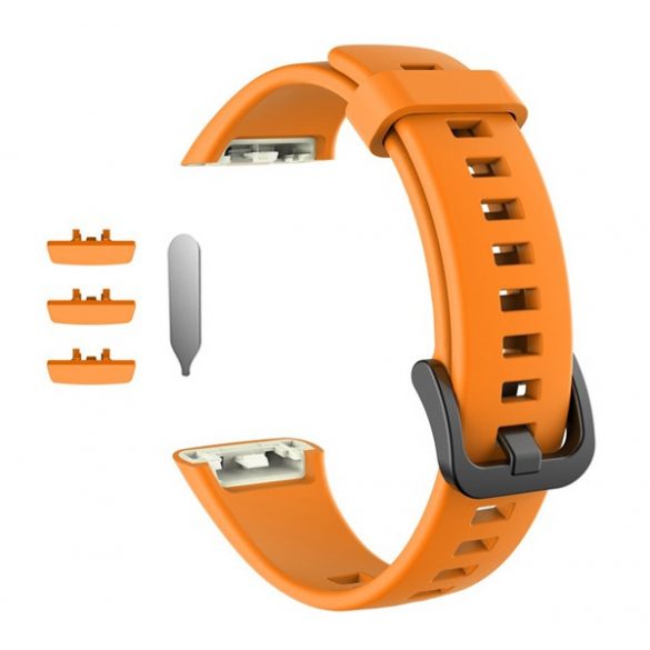 Curea de schimb (dimensiune personalizată, silicon) ORANGE Honor Band 6, Huawei Band 6