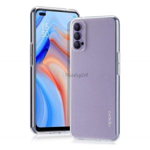 Protector de telefon din silicon (ultra-subtire) TRANSPARENT Oppo Reno 4 Pro 5G