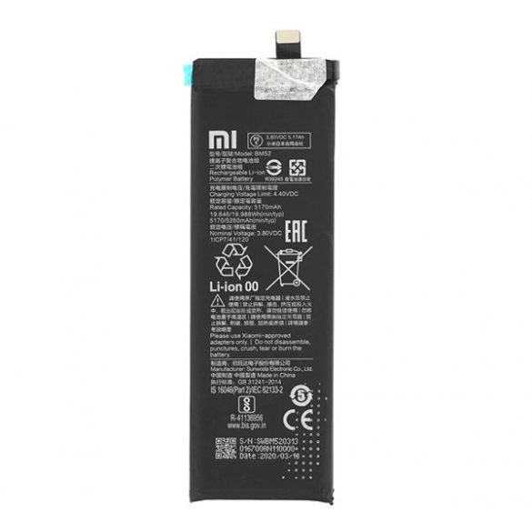 Baterie XIAOMI 5260mAh LI-ION Xiaomi Mi Note 10 Pro, Mi Note 10, Mi Note 10 Lite