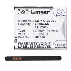 Baterie CAMERON SINO Li-Polymer (3.85V/2900mAh, compatibil cu Nokia HQ510) NEGRU Nokia 2.2