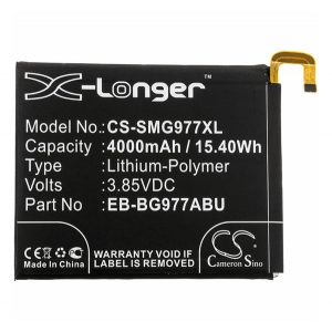 Baterie CAMERON SINO Li-Polymer (3,85V/4000mAh, compatibil cu Samsung EB-BG977ABU) NEGRU Samsung Galaxy S10 5G (SM-G977U)