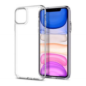 SPIGEN ULTRA HYBRID plastic protecțiede telefon (rezistent la impact mediu, cadru cu bule de silicon) pentru Apple iPhone 11