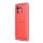 Protectie din silicon pentru telefon (rezistenta medie la impact, colt cu perna de aer, periat, model carbon) RED Xiaomi Mi 11 Pro 5G