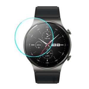 Folie sticlă protecție ecran (rezistent la zgârieturi, 0,3 mm, 9H, NU curbat) pentru Huawei Watch GT 2 Pro