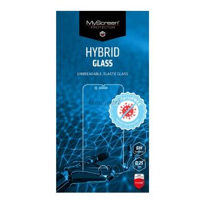 MYSCREEN DIAMOND HYBRIDGLASS Sticlă de protecție a ecranului FĂRĂ bacterii (flexibilă, antibacteriană, 3H, NU curbată) TRANSPARENT Samsung Galaxy A72 4G (SM-A725F), Samsung Galaxy A72 5G (SM-A726F)