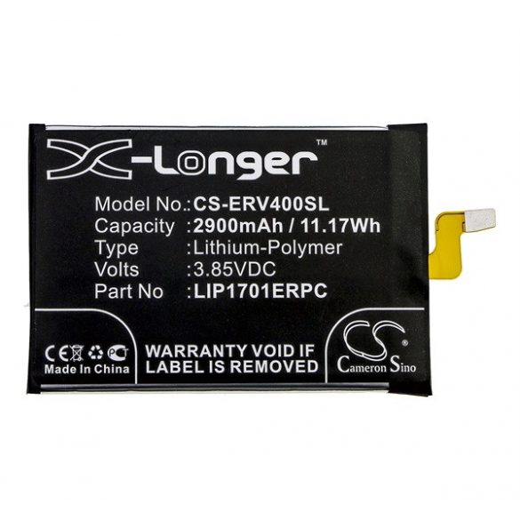 Baterie Li-Polymer CAMERON SINO (3,85V/2900mAh, compatibil Sony 1315-7600) NEGRU Sony Xperia 1 (J9110)