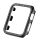 Cadru din silicon (model carbon) NEGRU Apple Watch Series 4 40mm, Apple Watch Series 6 40mm, Apple Watch Series 5 40mm, Apple Watch Series SE 40mm