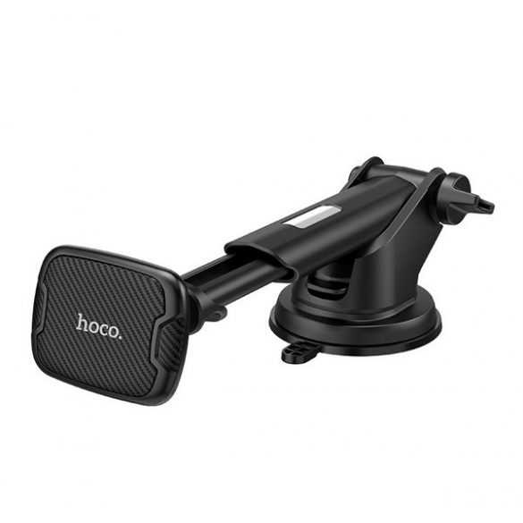 Suport auto HOCO CA67 (pentru bord, parbriz, ventuză, magnetic, 360°) NEGRU