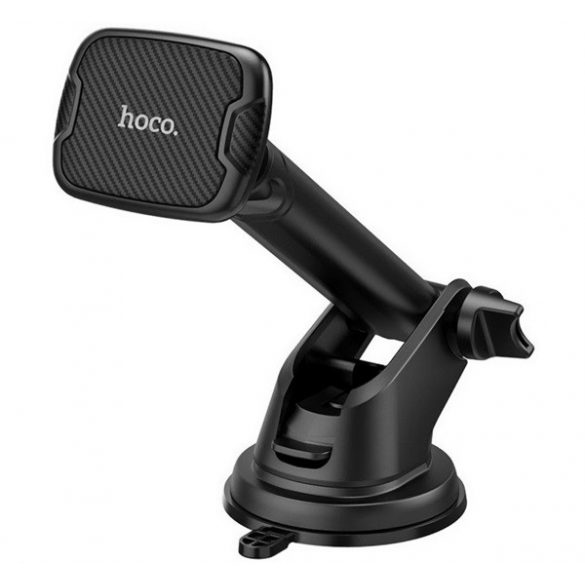 Suport auto HOCO CA67 (pentru bord, parbriz, ventuză, magnetic, 360°) NEGRU