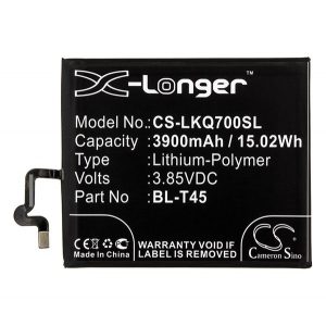 Baterie Li-Polymer CAMERON SINO (3,85V/3900mAh, compatibilă cu LG BL-T45) NEGRU LG K50S (LMX520EM), LG K51S (K510EMW)