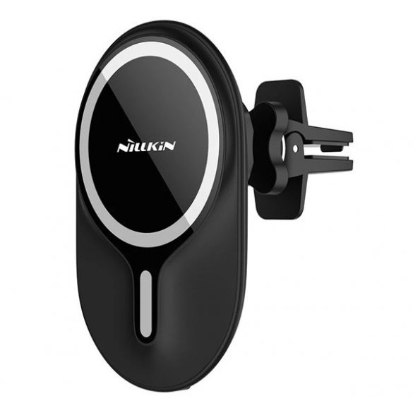 Suport auto NILLKIN MAGROAD (pentru ventilație, magnetic, wireless, 10W, MagSafe) NEGRU