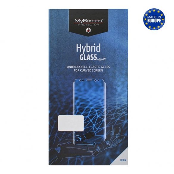 Sticlă de protecție a ecranului MYSCREEN HYBRIDGLASS (flexibilă, rezistentă la zgârieturi, rezistentă la impact, 0,15 mm, 8H) TRANSPARENT Apple iPhone 13 mini