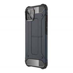 Protector de telefon din plastic Defender (rezistenta medie la impact, colt cu perna de aer, interior din silicon, efect metalic) GR INCHIS Apple iPhone 13 mini