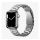 Curea de schimb SPIGEN MODERN FIT (dimensiune personalizată, mare, metal) SILVER Apple Watch Series 1 42mm, Apple Watch Series 2 42mm, Apple Watch Series 3 42mm, Apple Watch Series 4 44mm, Apple Watch Series 5 44mm, Apple Watch Series 6 44mm, Apple 