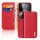 Husa DUX DUCIS HIVO in picioare, piele naturala (FLIP, deschidere laterala, functie suport de masa, suport card bancar, protectie RFID) RED Apple iPhone 13 Pro Max