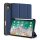 Husa DUX DUCIS DOMO in picioare, efect piele (activ, deschidere laterala, TRIFOLD, suport birou, suport creion, model textil) ALBASTRU INCHIS Apple IPAD mini 6 (2021)