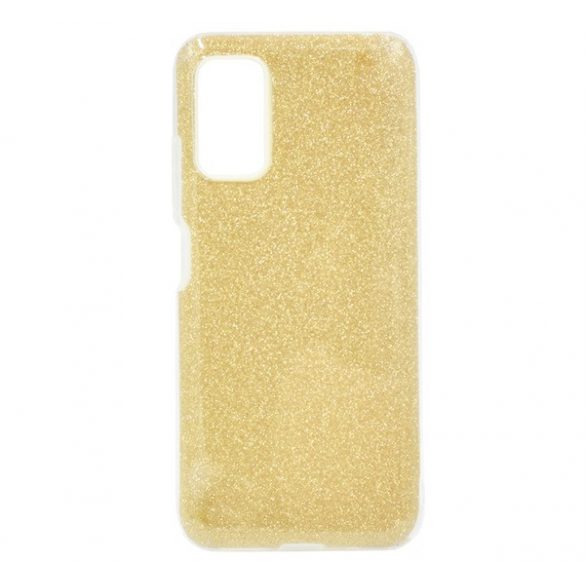 Protector de telefon din silicon (interior din plastic, spate lucios) GOLD Xiaomi Redmi Note 10 5G (Poco M3 Pro 5G)