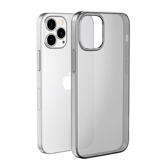 Protector de telefon din silicon HOCO LIGHT (ultra-subțire) SMOKE COLOR Apple iPhone 13 Pro