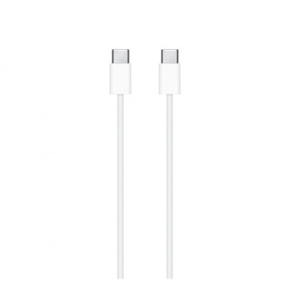 Cablu de date APPLE (Tip-C - Tip-C, încărcător rapid, 100cm, succesorul MUF72ZM/A) ALB