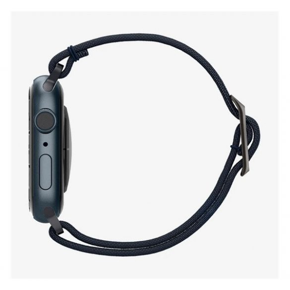 Curea de schimb SPIGEN LITE FIT (dimensiune personalizată, mare, textil) ALBASTRU ÎNCHIS Apple Watch Series 2 42mm, Apple Watch Series 3 42mm, Apple Watch Series 4 44mm, Apple Watch Series 5 44mm, Apple Watch Series 6 44mm, Apple Watch Series SE 44m