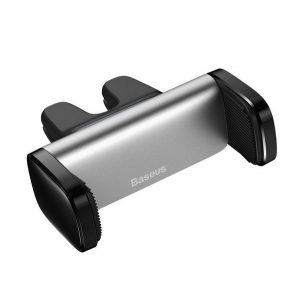 Suport auto BASEUS (pentru ventilație, 360°, dimensiune 4,7-6,5") SILVER