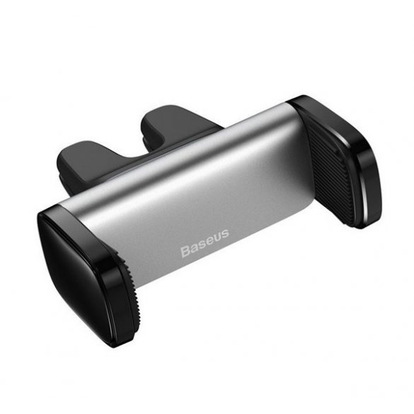 Suport auto BASEUS (pentru ventilație, 360°, dimensiune 4,7-6,5") SILVER