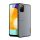 Protectie de telefon din silicon DUX DUCIS FINO (interior din plastic, rezistenta medie la impact, model grila) GRI Samsung Galaxy A03s (SM-A037F)