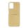 Protectie de telefon din silicon (interior din plastic, spate lucios) GOLD Samsung Galaxy A03s (SM-A037F)