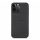 Protectie de telefon din silicon (efect piele, protectie camera, model carbon) NEGRU Apple iPhone 13 Pro