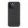 Protectie de telefon din silicon (efect piele, protectie camera, model carbon) NEGRU Apple iPhone 13 Pro Max